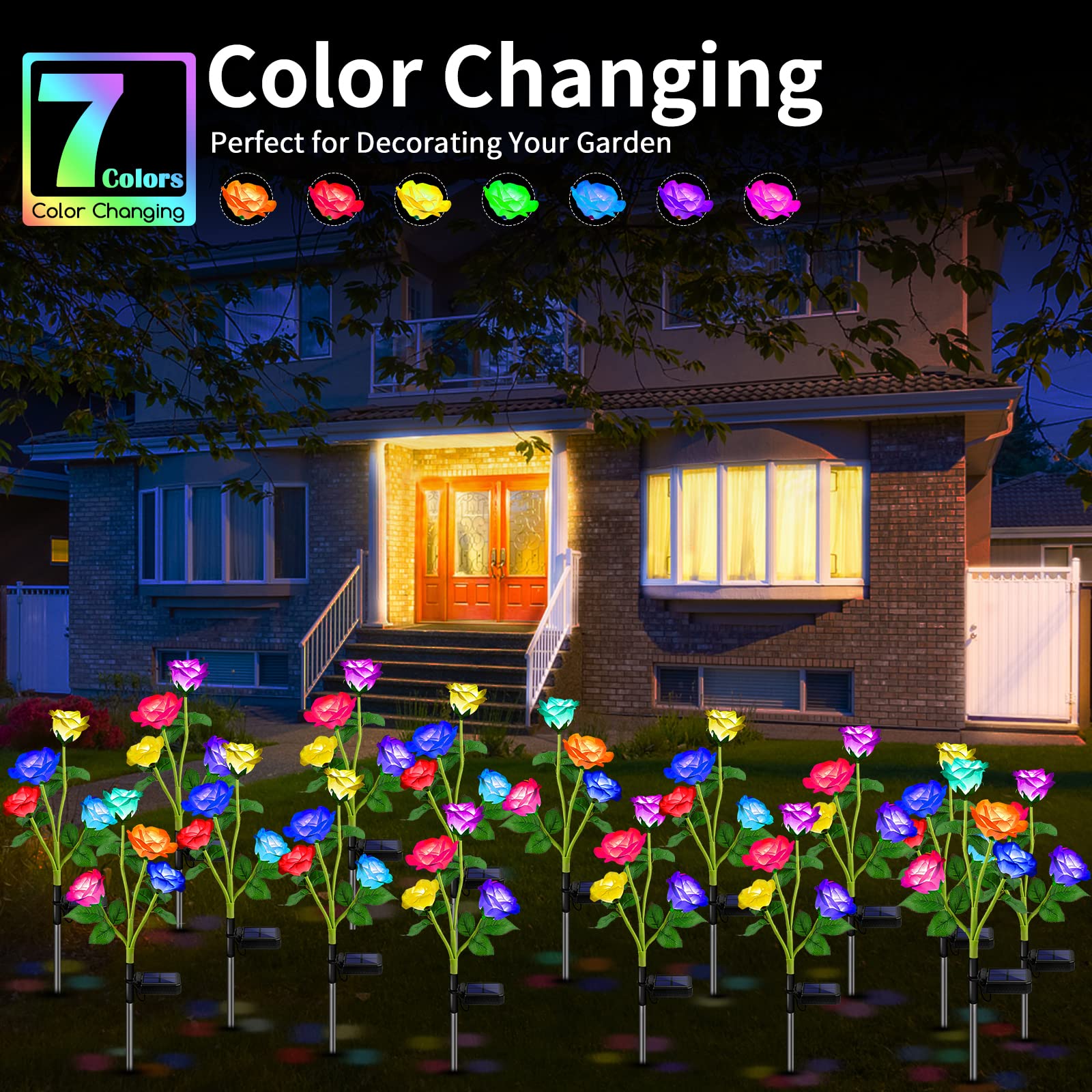 Amazon.co.jp: URPOWER ソーラーライト 屋外 3個パック アップグレード